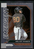 2021 Panini Prizm #EM15 Heliot Ramos Emergent