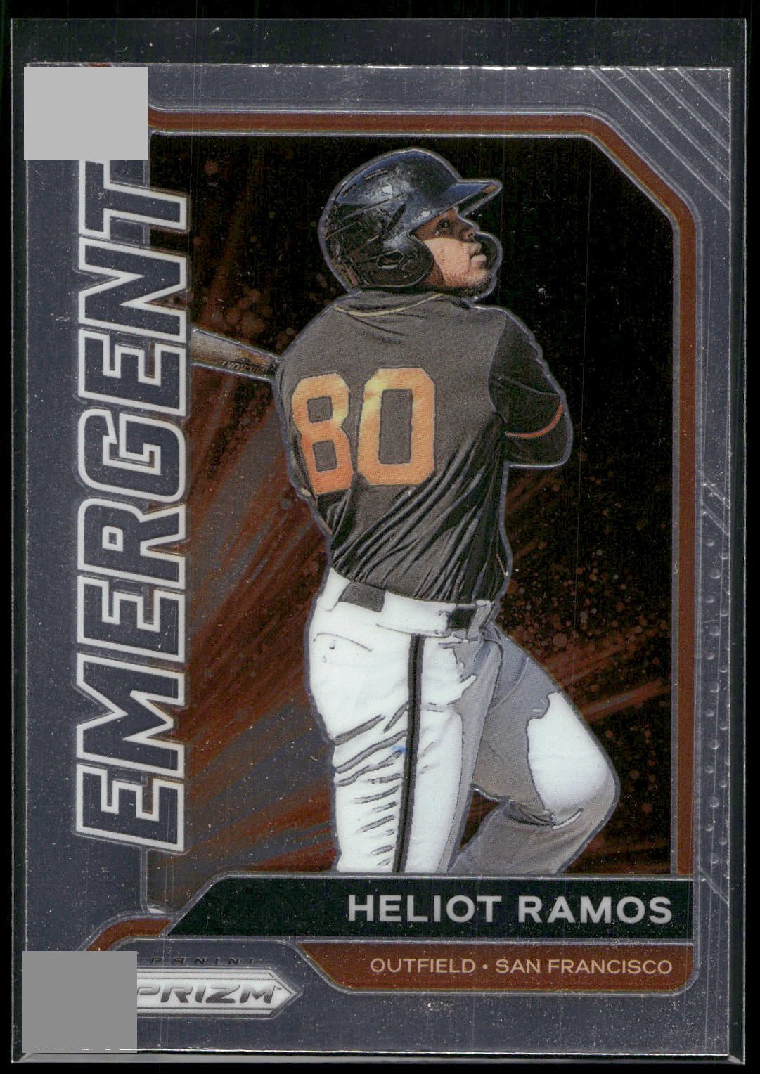 2021 Panini Prizm #EM15 Heliot Ramos Emergent