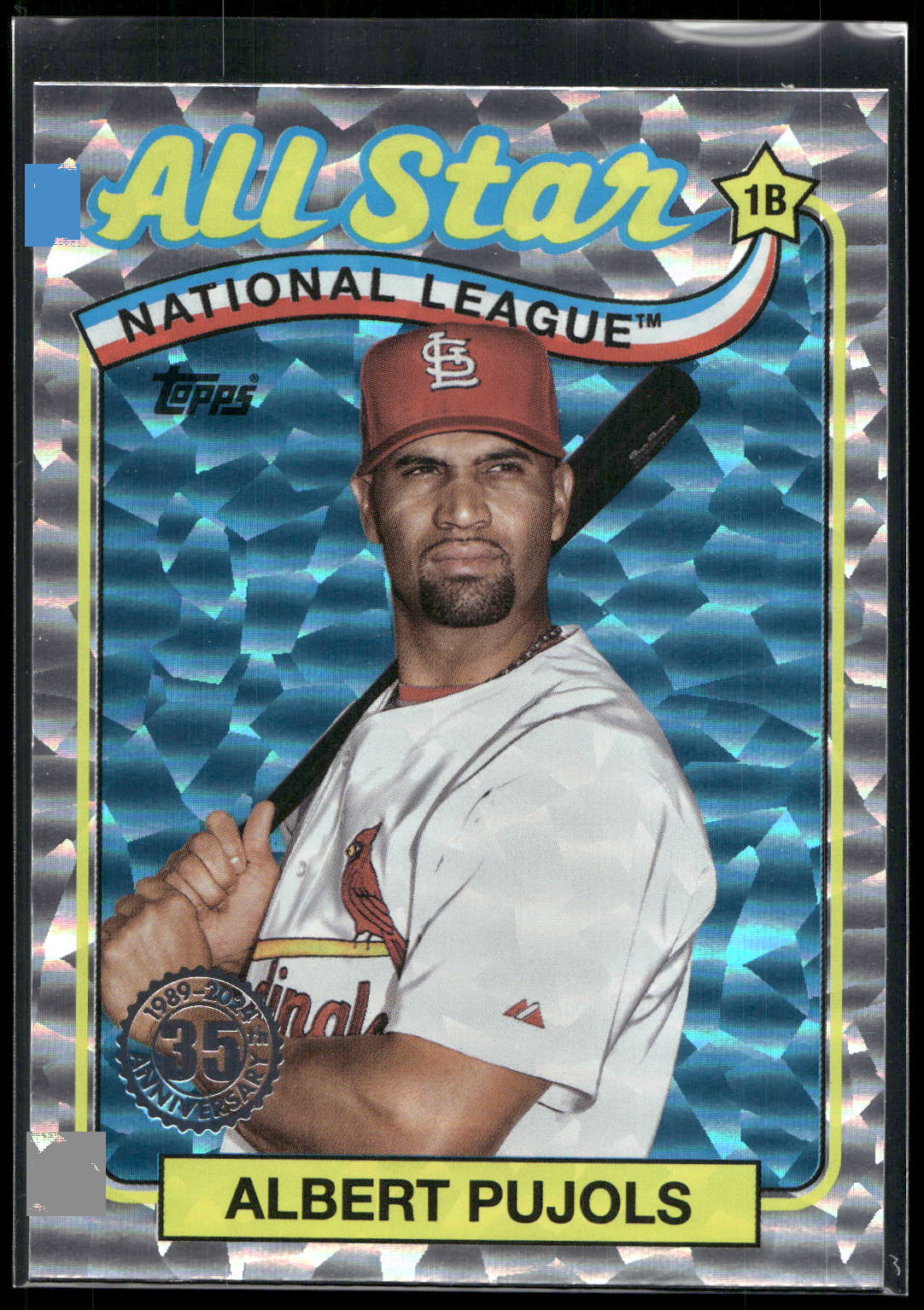 2024 Topps #89ASB-5 Albert Pujols 1989 Topps Baseball 35th