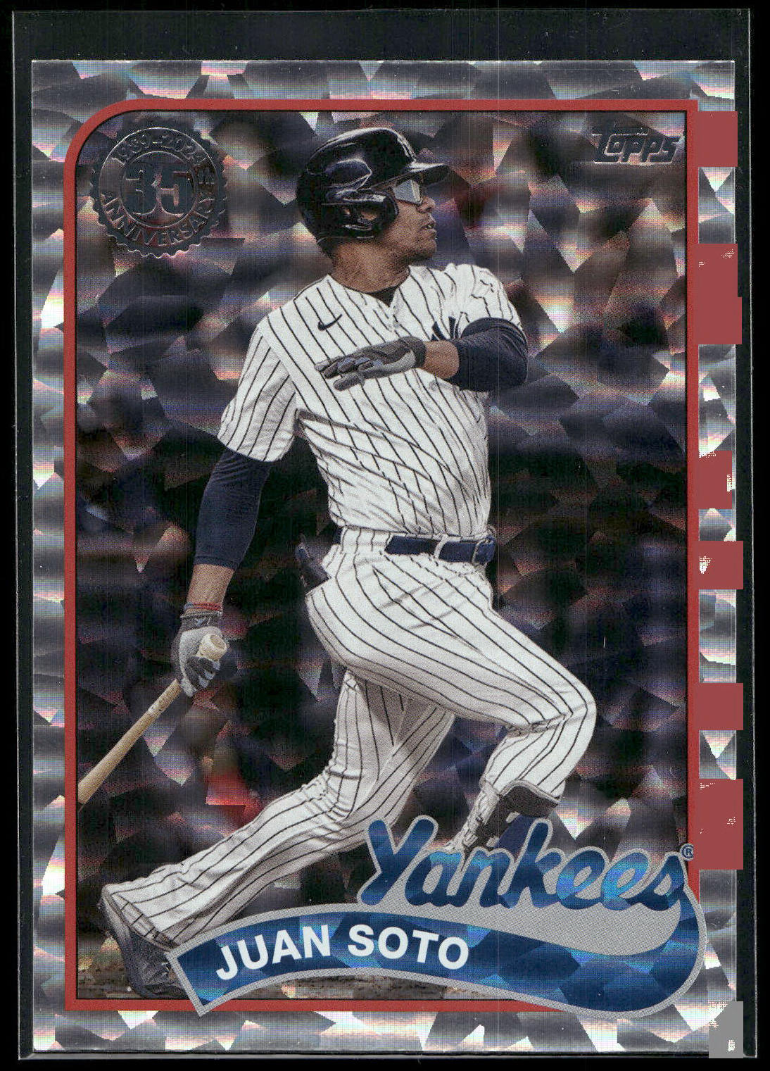 2024 Topps #89B2-27 Juan Soto 1989 Topps Baseball 35Foil