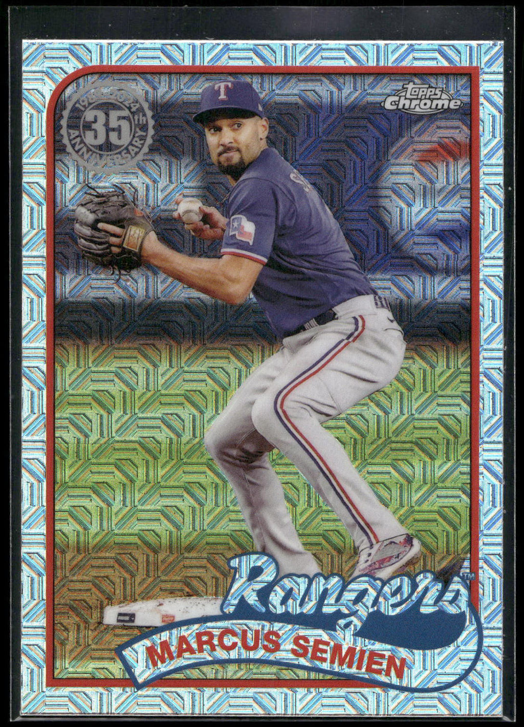 2024 Topps #2T89C-71 Marcus Semien 1989 Topps Baseball 35th Chrome
