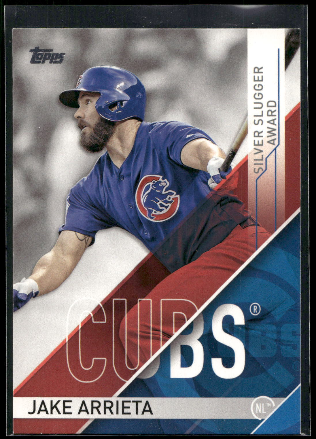 2017 Topps #SS-18 Jake Arrieta Silver Slugger Awards