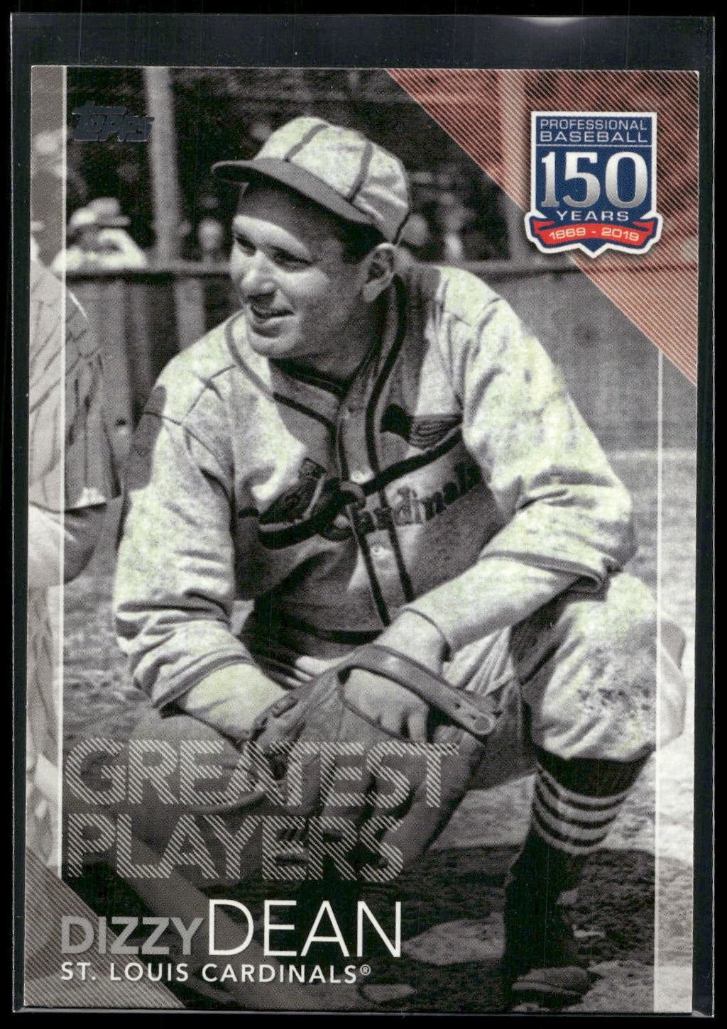 2019 Topps #GP-25 Dizzy Dean 150 Years of Professional Baseball