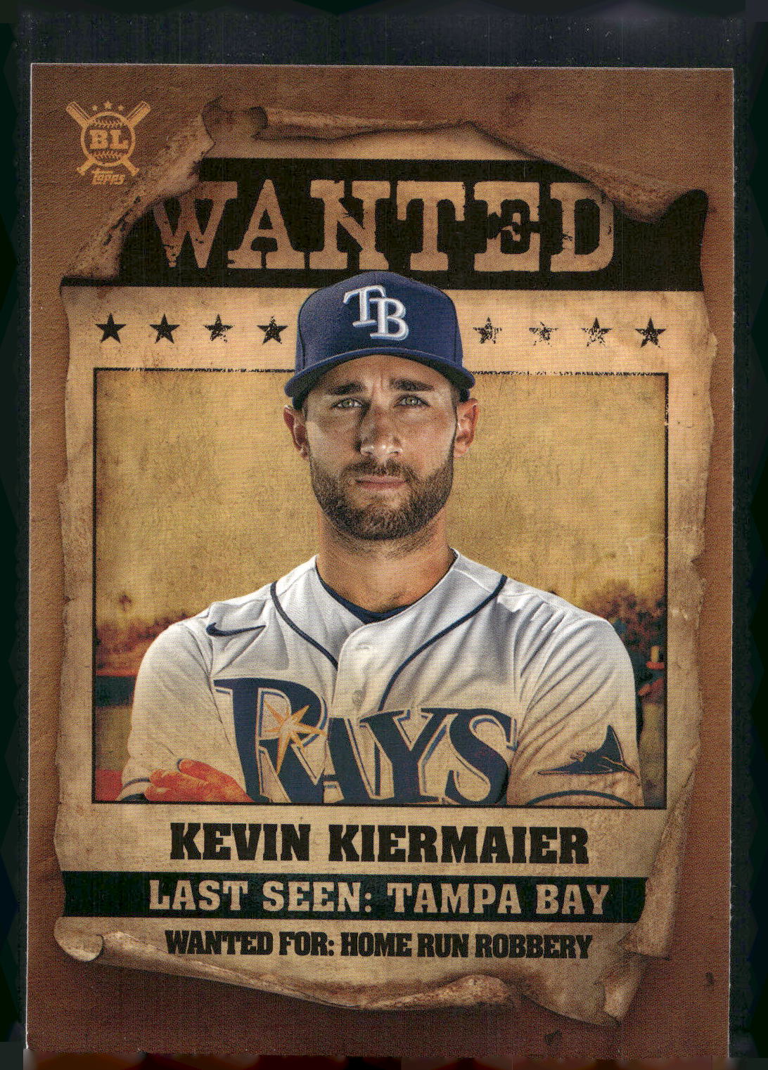 2021 Topps Big League #WT-14 Kevin Kiermaier Wanted