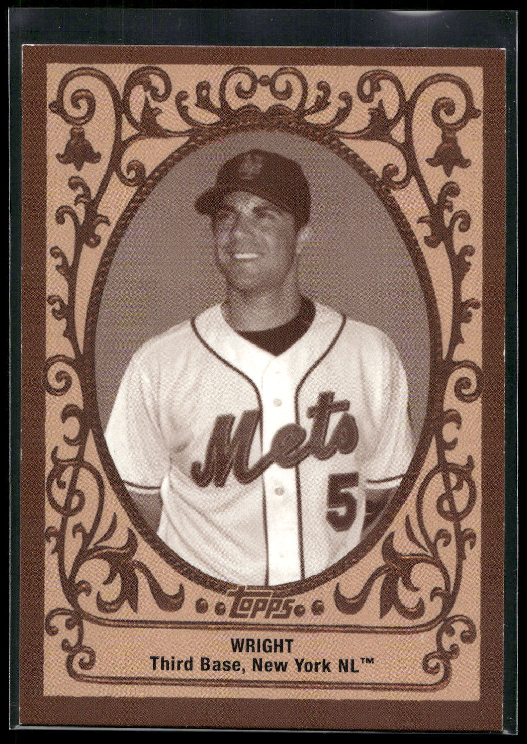 2008 Topps #TCH27 David Wright Trading Card History