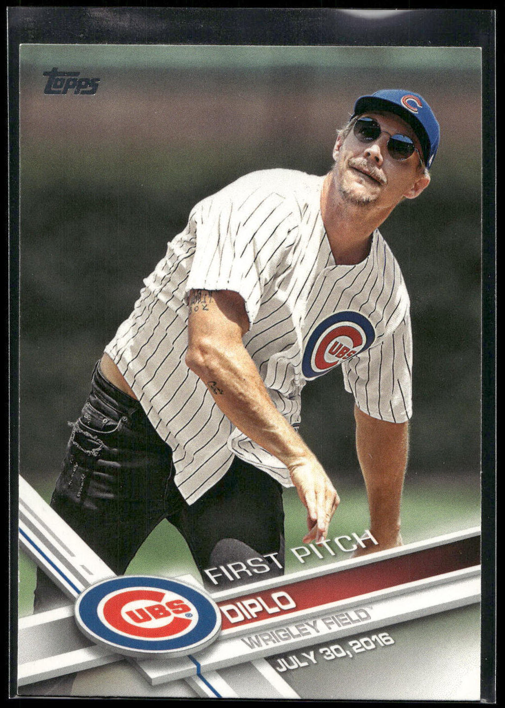 2017 Topps #FP-28 Diplo First Pitch