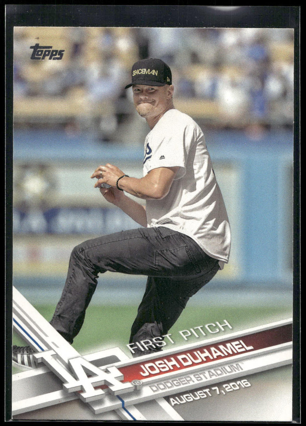 2017 Topps #FP-26 Josh Duhamel First Pitch