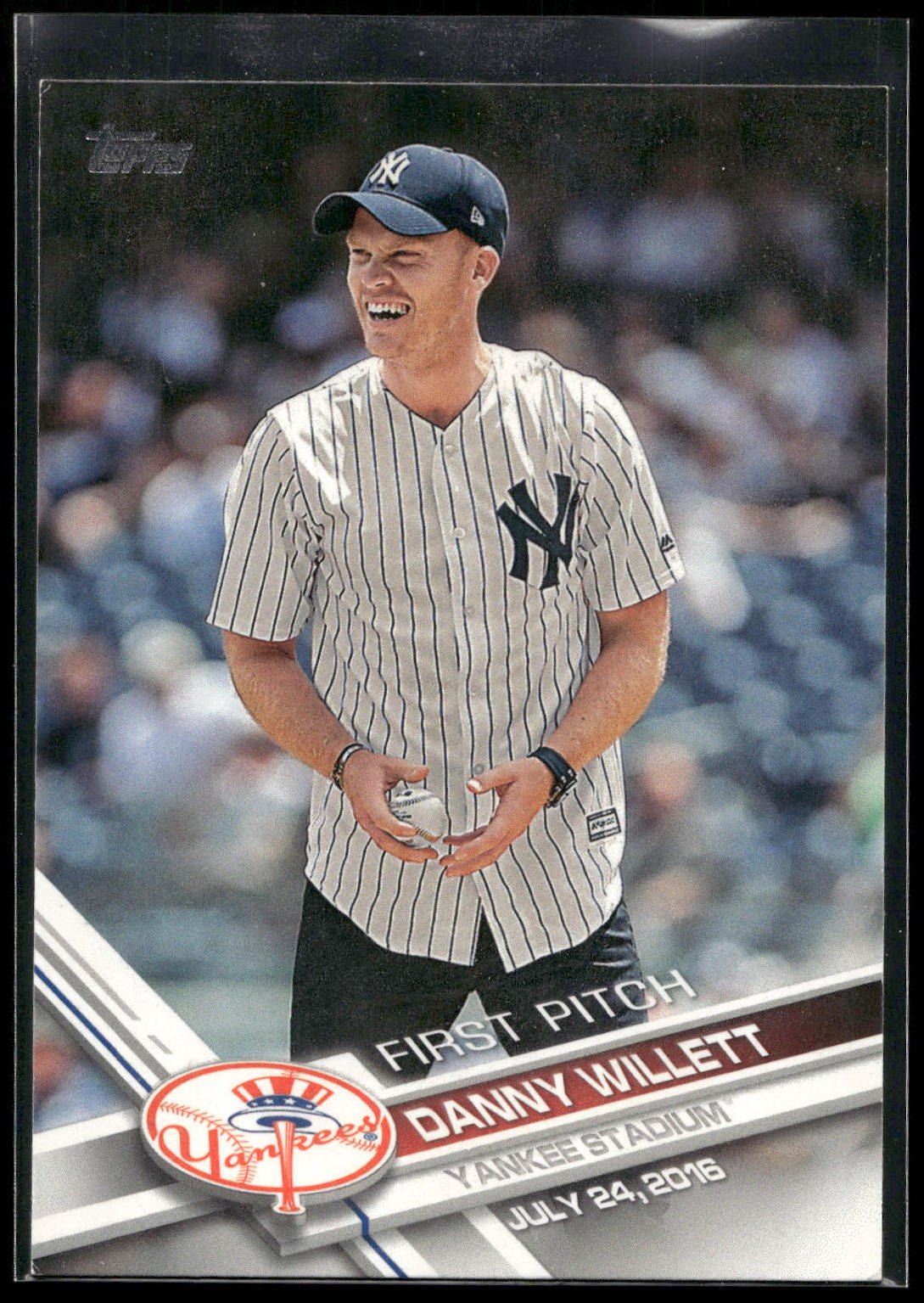2017 Topps #FP-39 Danny Willett First Pitch