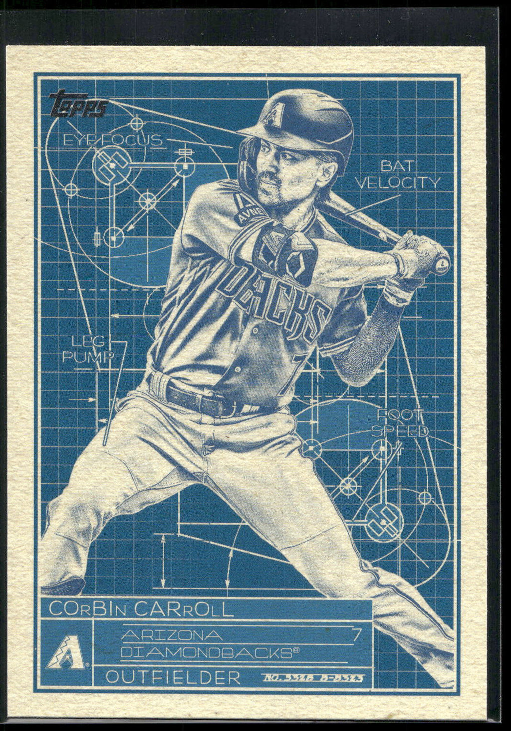 2024 Topps #SB-14 Corbin Carroll Superstar Blueprint