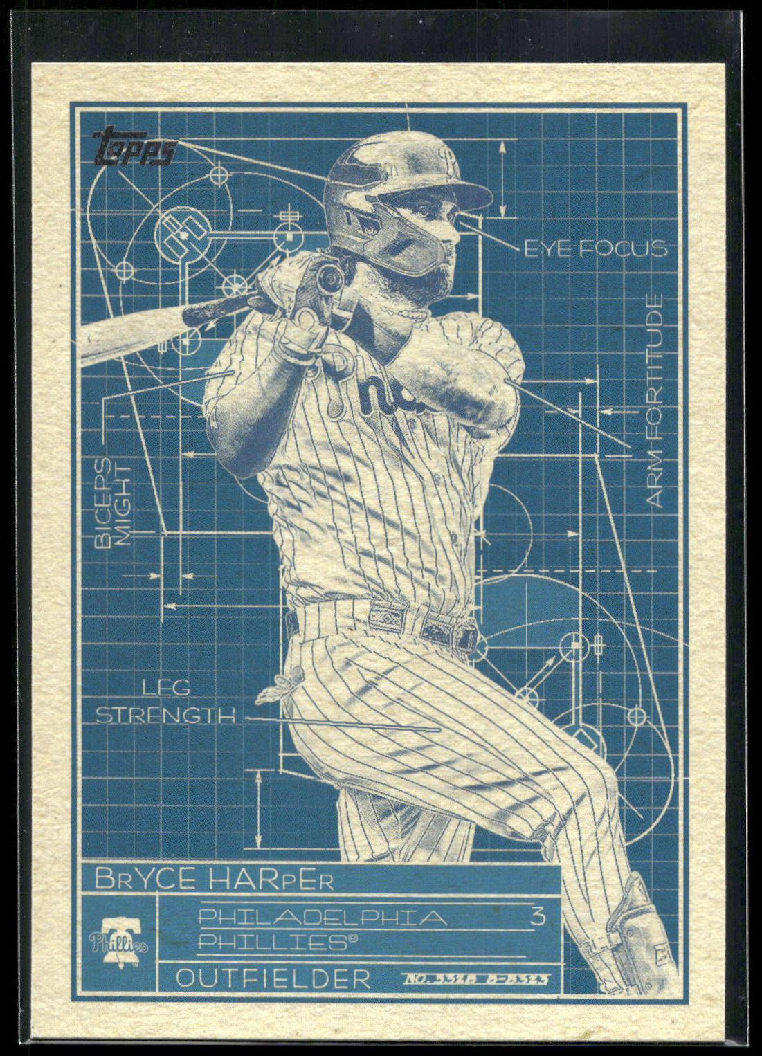 2024 Topps #SB-4 Bryce Harper Superstar Blueprint
