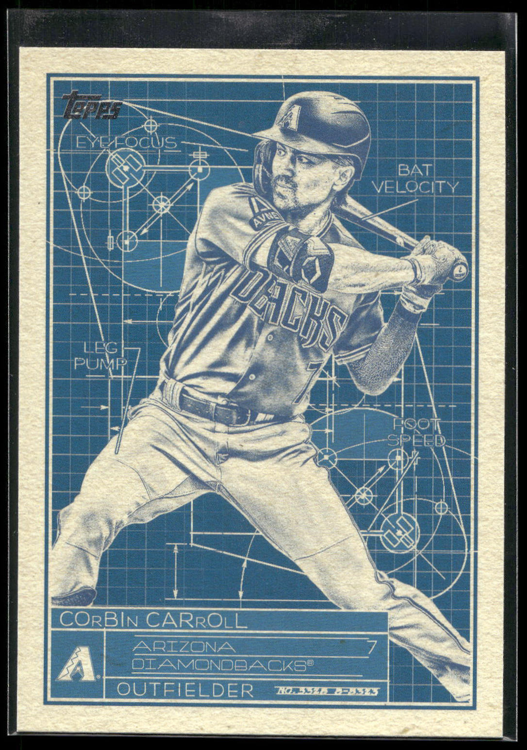 2024 Topps #SB-14 Corbin Carroll Superstar Blueprint