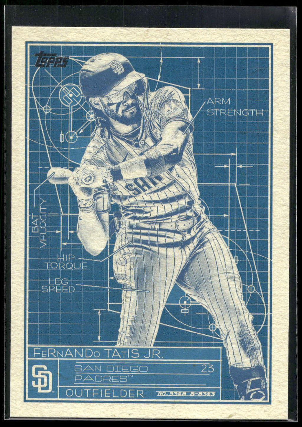 2024 Topps #SB-5 Fernando Tatis Jr. Superstar Blueprint