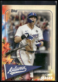 2024 Topps Update #AT-43 Corey Seager Autumn Tales Blue