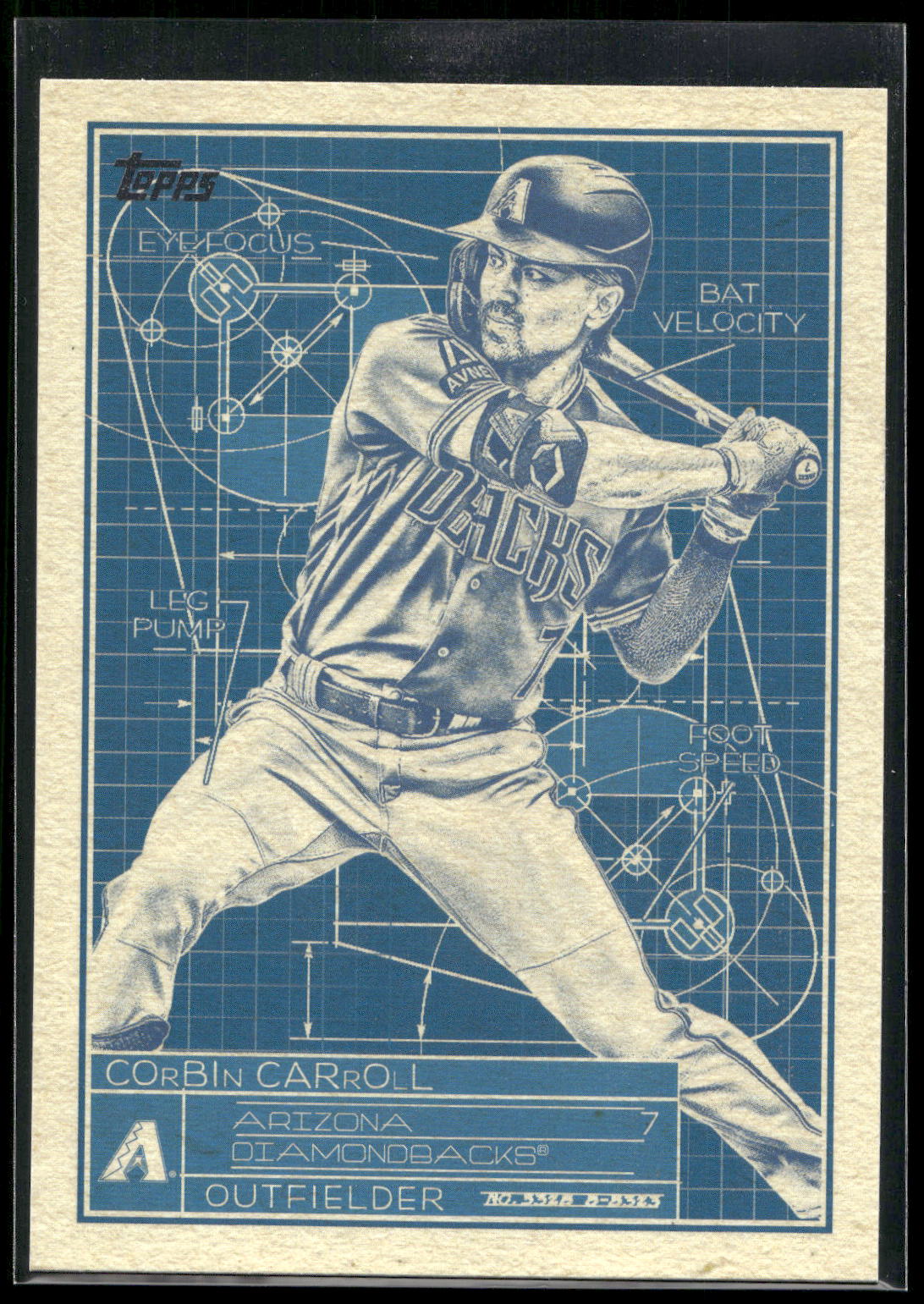 2024 Topps #SB-14 Corbin Carroll Superstar Blueprint