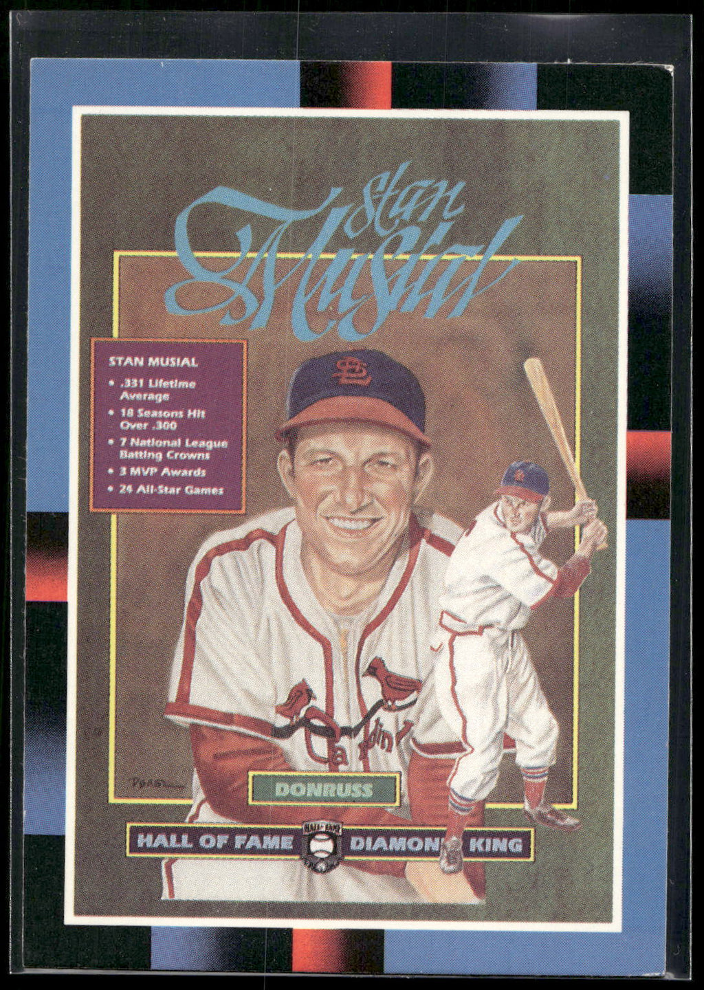 1988 Donruss #641 Stan Musial