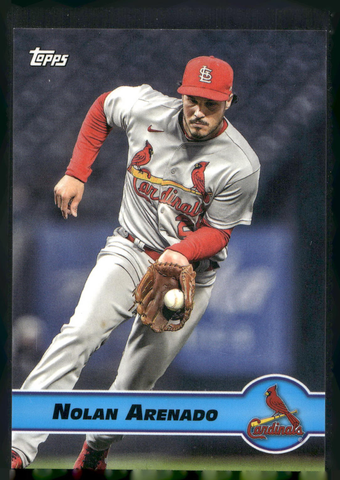2022 Topps UK Edition #PG-13 Nolan Arenado 1997-98 Merlin Premier Gold Redux