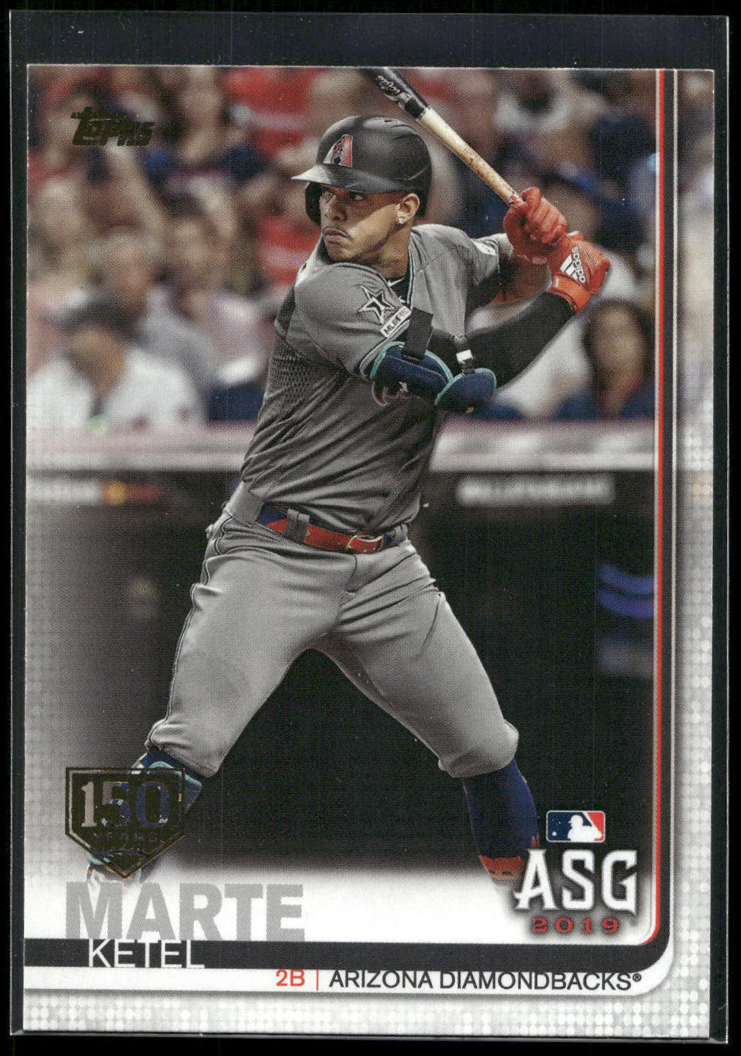 2019 Topps Update #US91 Ketel Marte 150th Anniversary