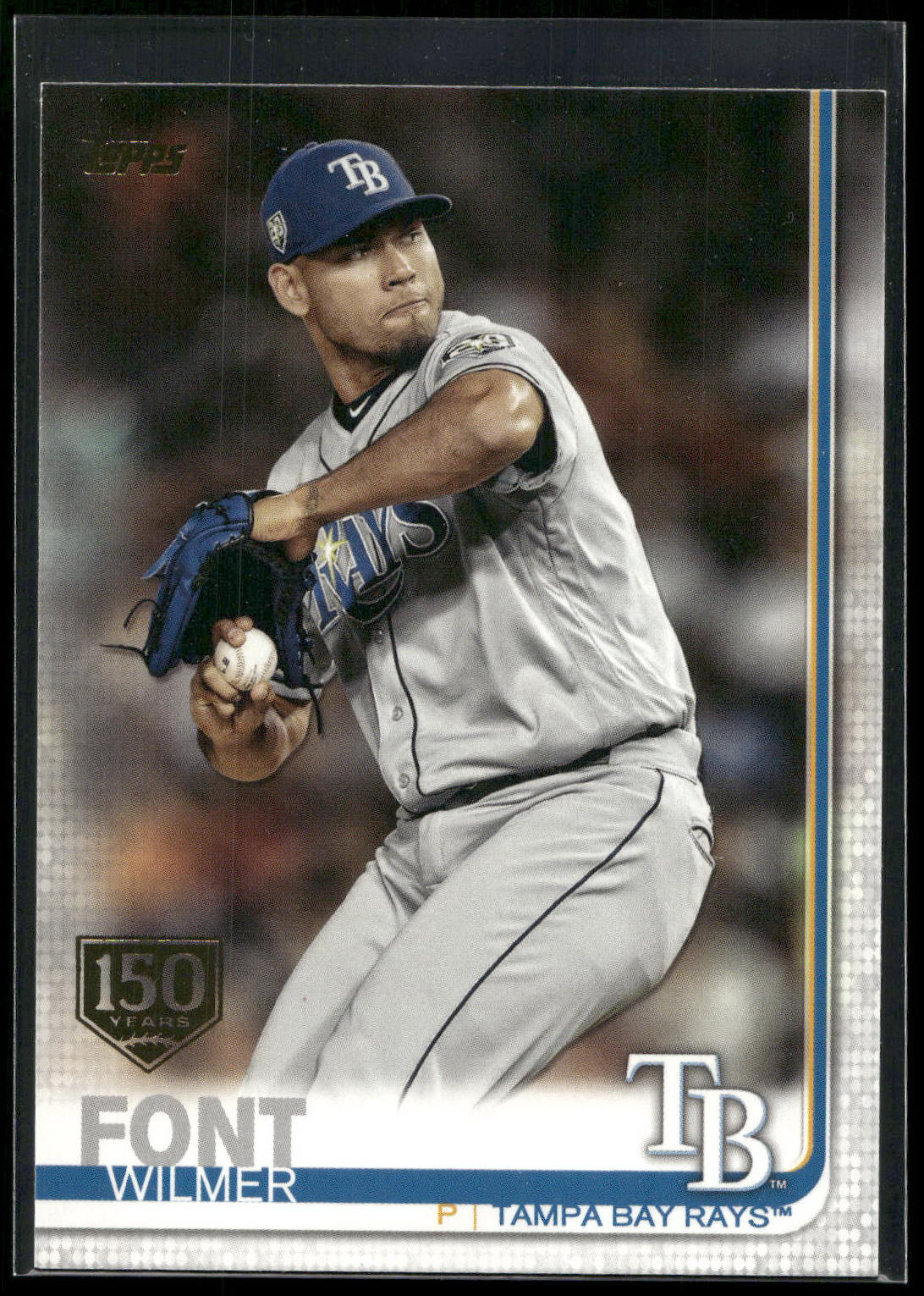 2019 Topps #429 Wilmer Font 150th Anniversary