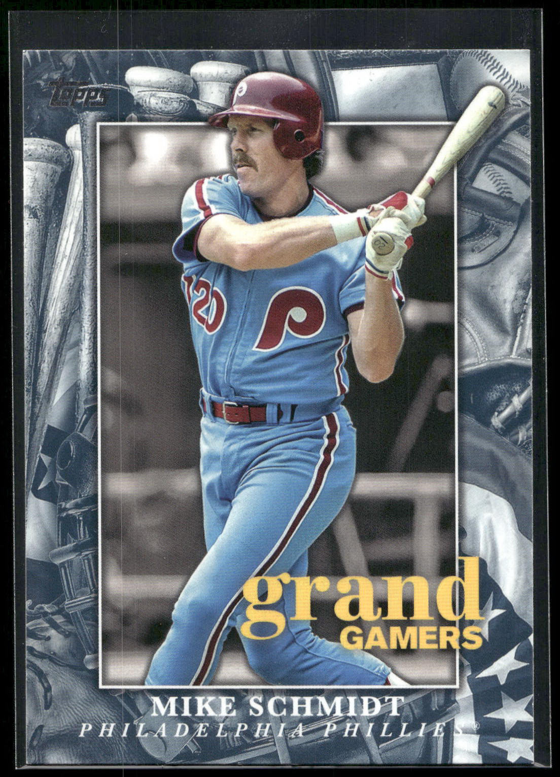 2024 Topps #GOG-5 Mike Schmidt Grand Gamers Blue