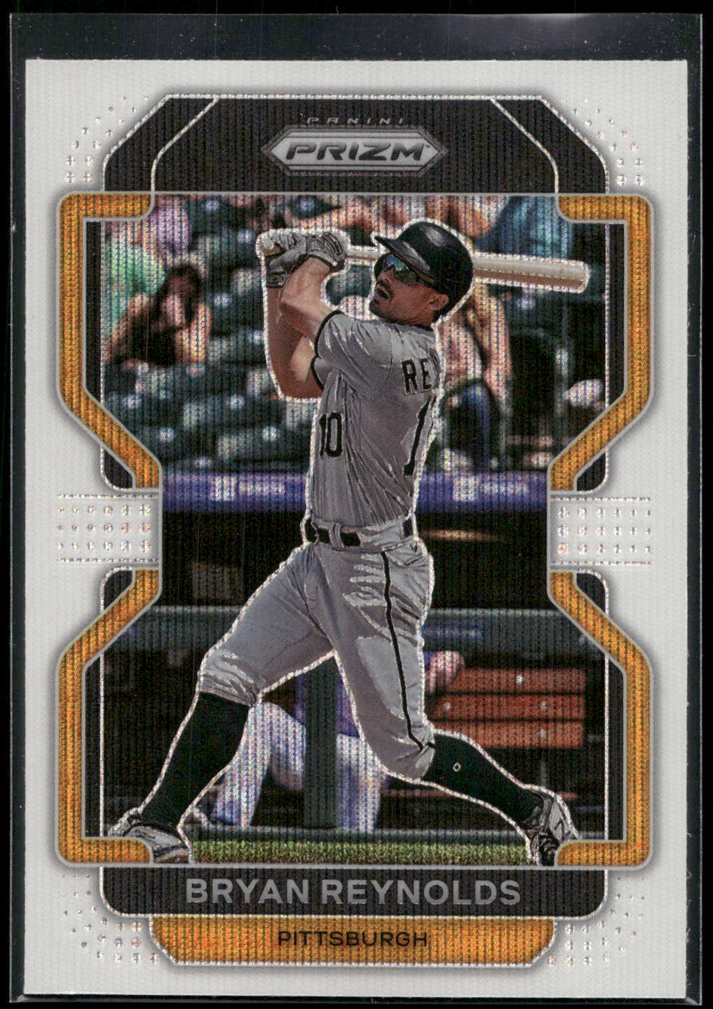 2022 Panini Prizm #18 Bryan Reynolds White Wave Prizm