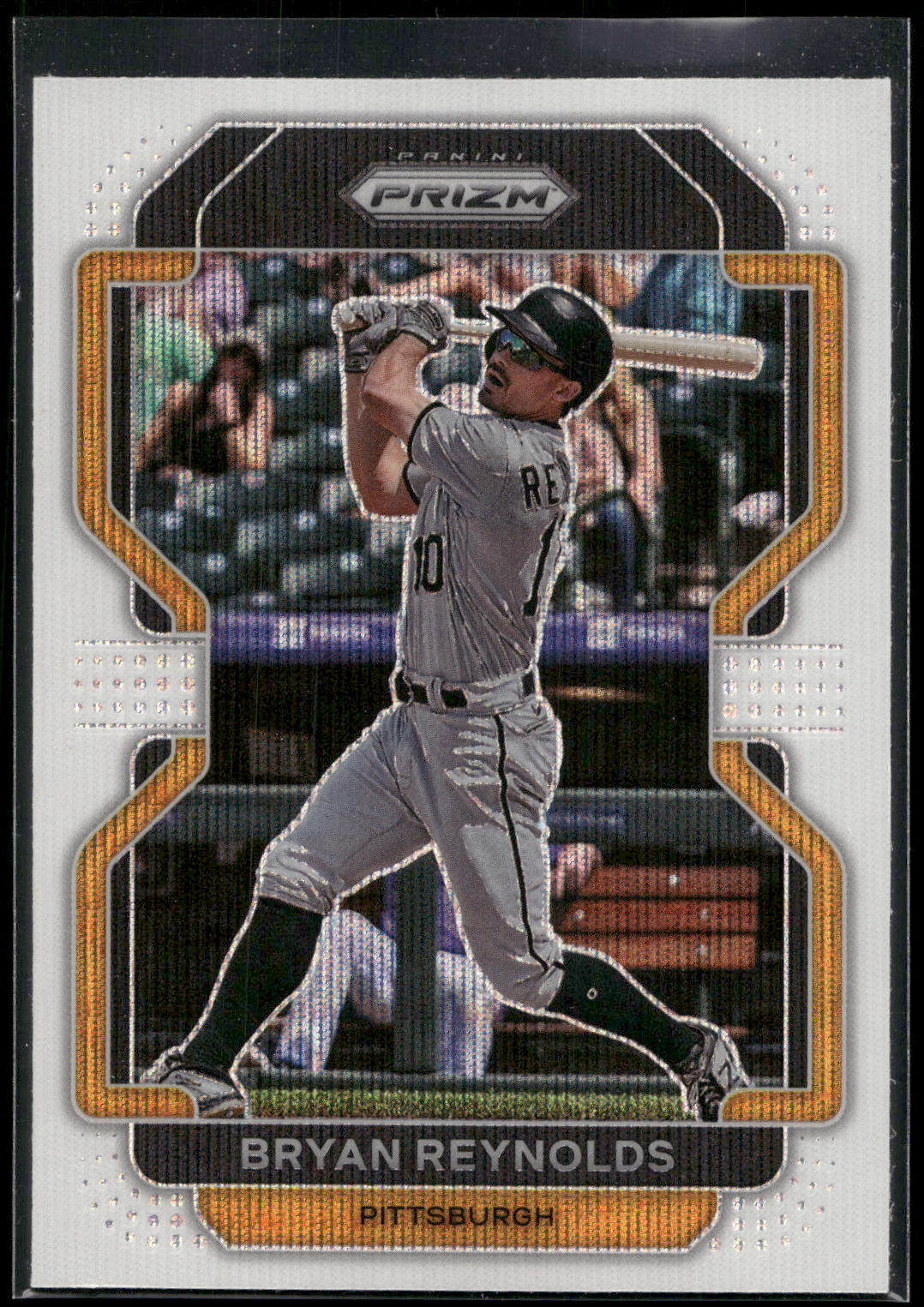 2022 Panini Prizm #18 Bryan Reynolds White Wave Prizm