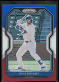 2021 Panini Prizm #3 Kris Bryant Red/White/Blue Prizm