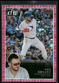 2019 Donruss #AA7 Kris Bryant Action All-Stars Pink Fireworks