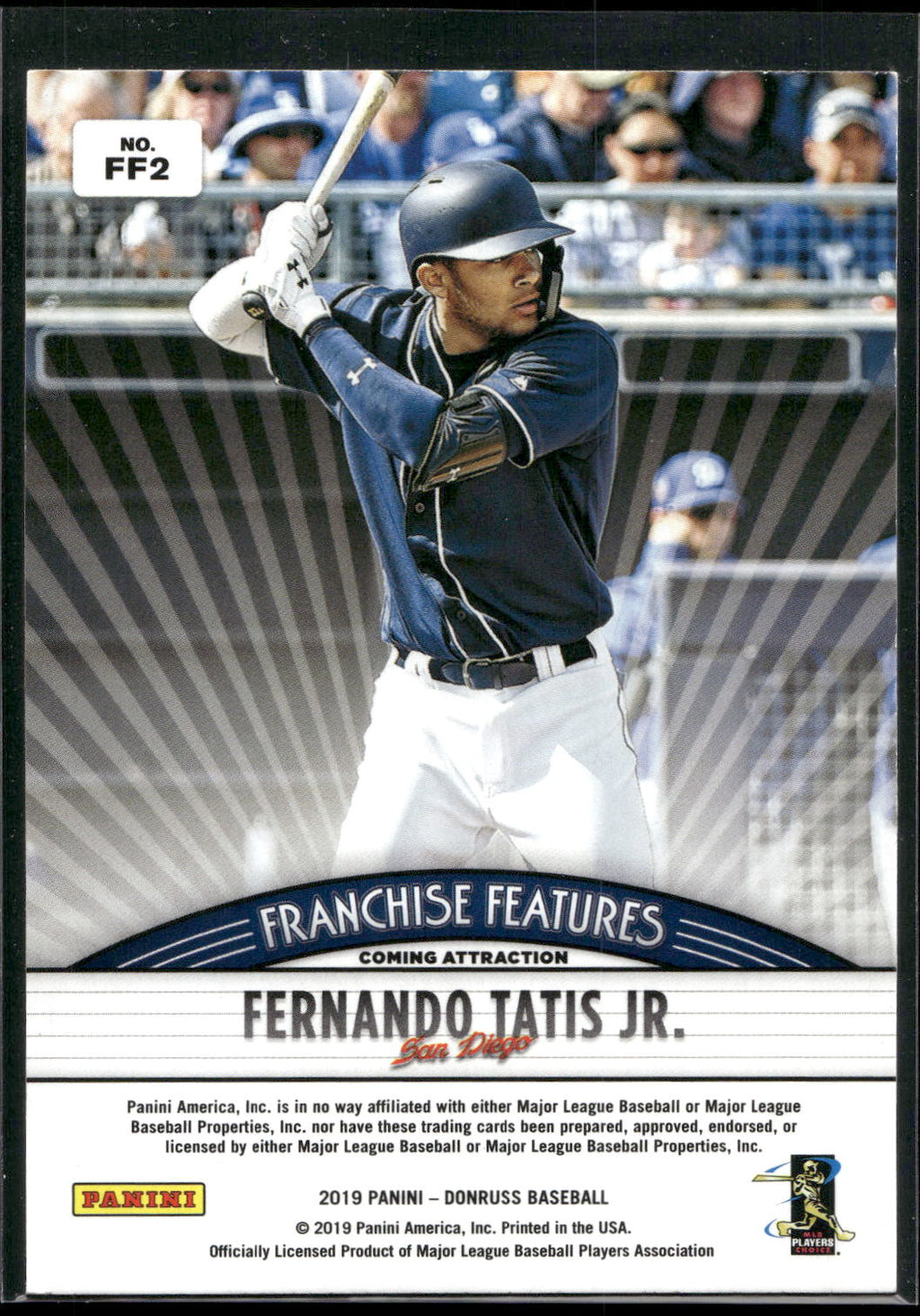 2019 Donruss #FF2 Francisco Lindor / Fernando Tatis Jr. Pink Fireworks