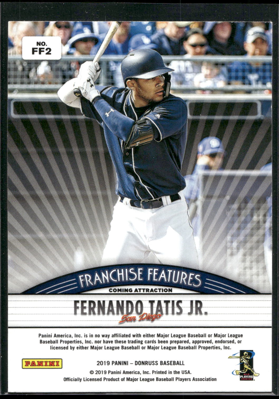 2019 Donruss #FF2 Francisco Lindor / Fernando Tatis Jr. Pink Fireworks
