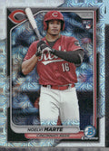 2024 Bowman #80 Noelvi Marte Chrome Mojo Refractors