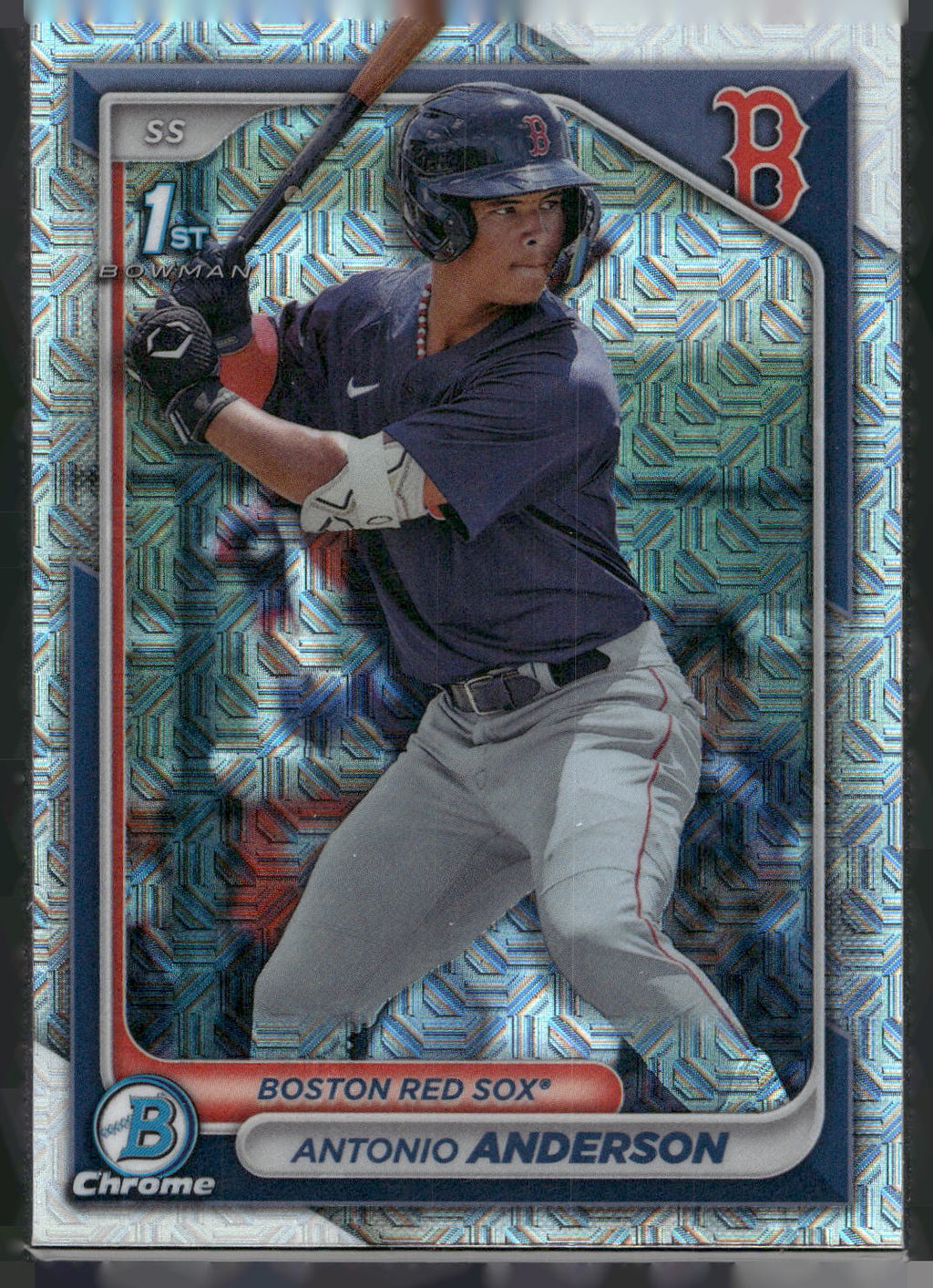 2024 Bowman #BCP-20 Antonio Anderson Chrome Prospects Mojo Refractors