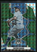 2022 Panini Mosaic #159 Trevor Bauer Green Mosaic