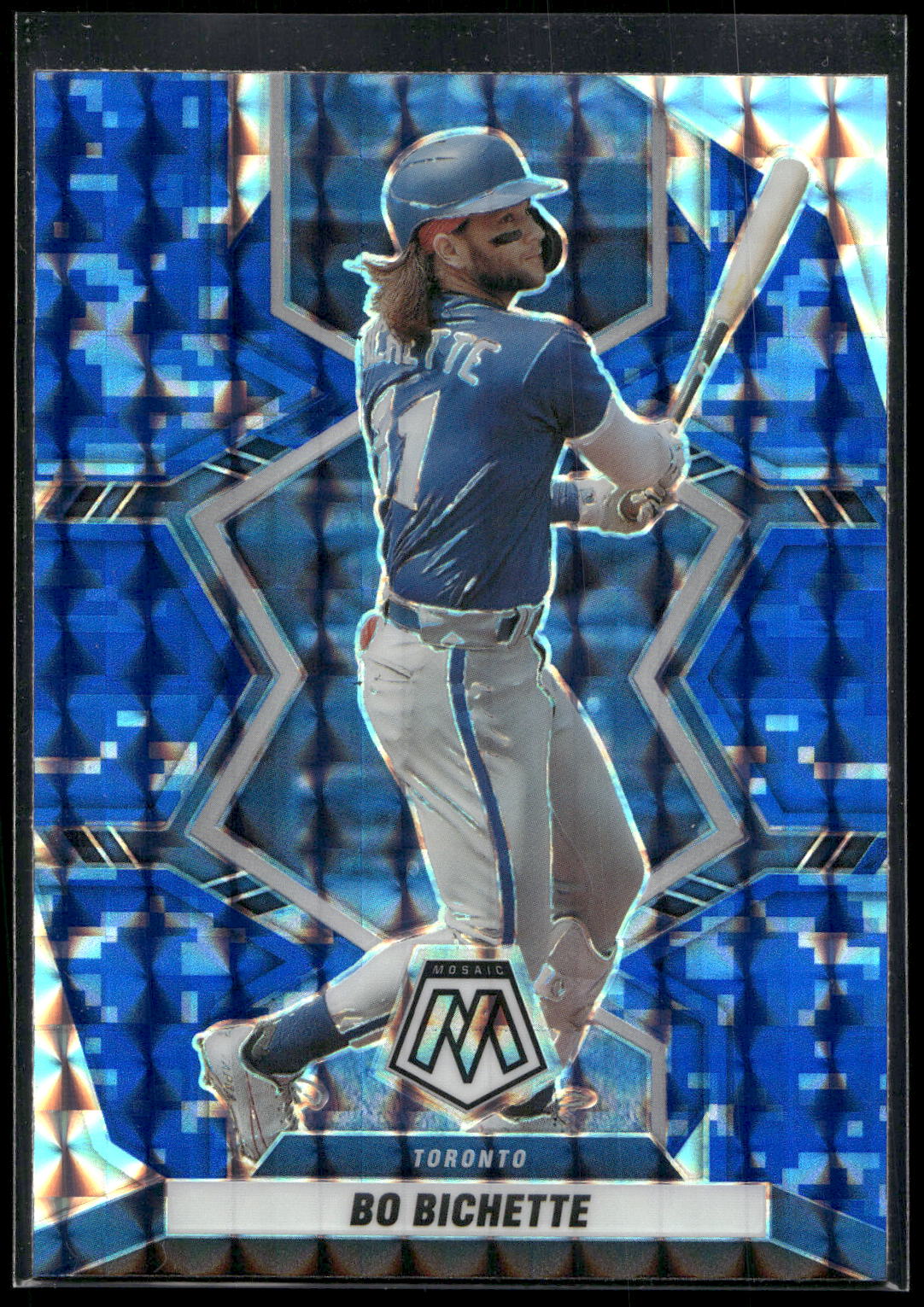 2022 Panini Mosaic #88 Bo Bichette Blue Mosaic #/99