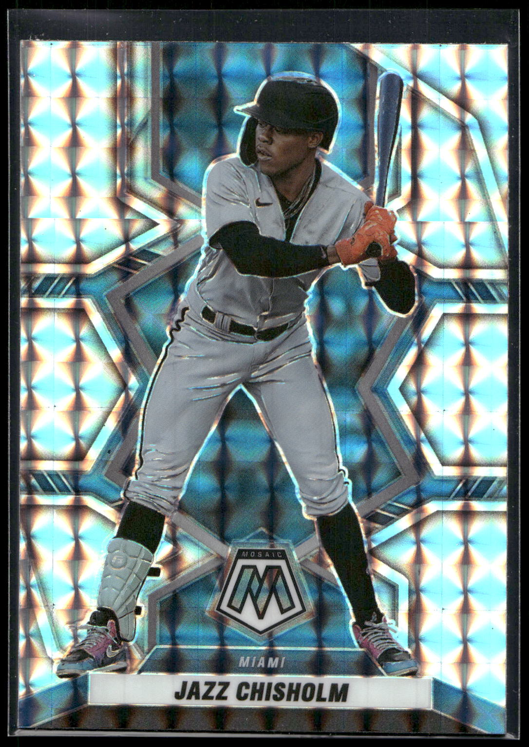2022 Panini Mosaic #156 Jazz Chisholm Mosaic