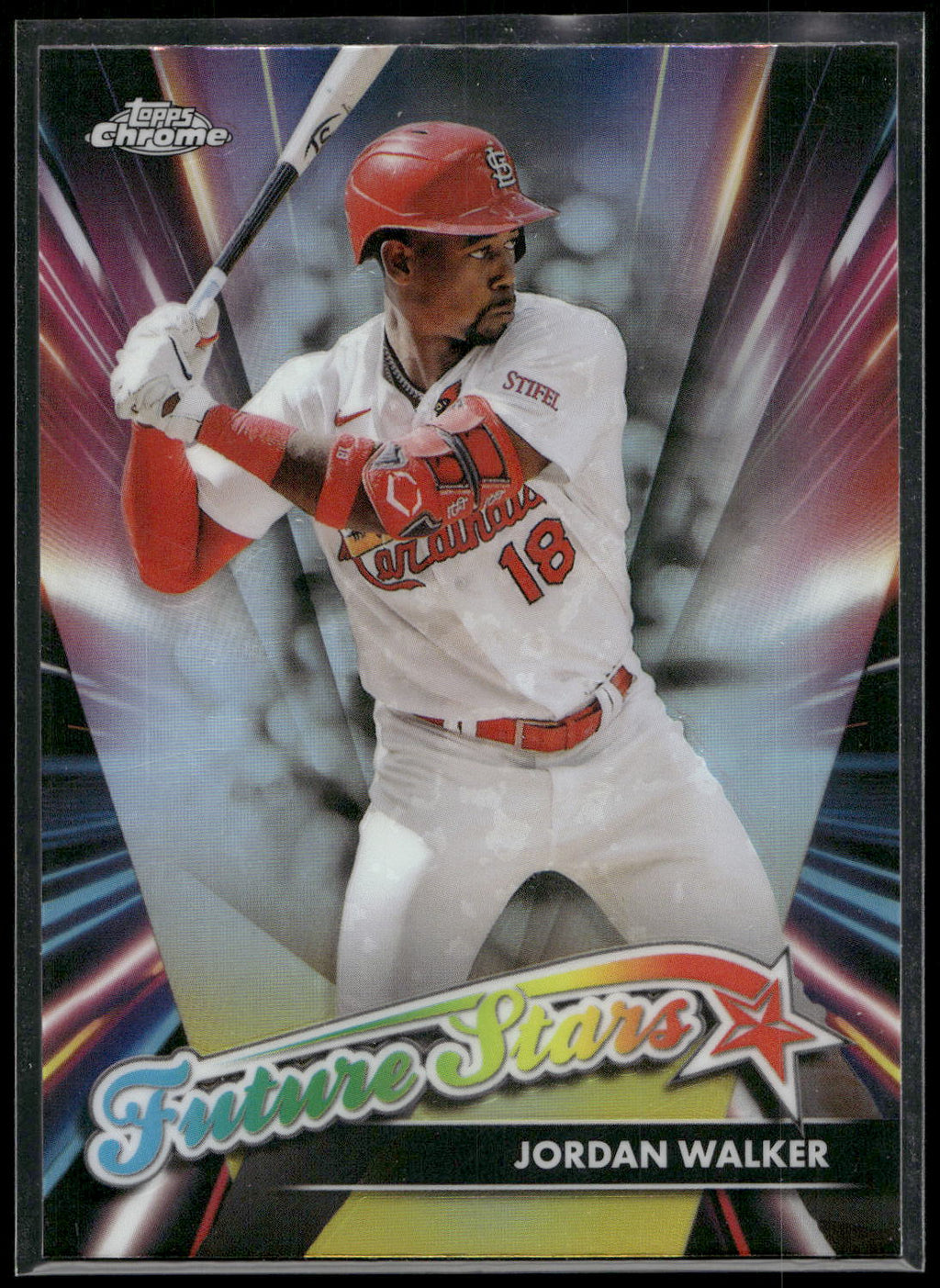 2024 Topps Chrome #FS-6 Jordan Walker Future Stars