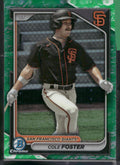 2024 Bowman #BCP-83 Cole Foster Chrome Prospects Lunar Glow Refractors