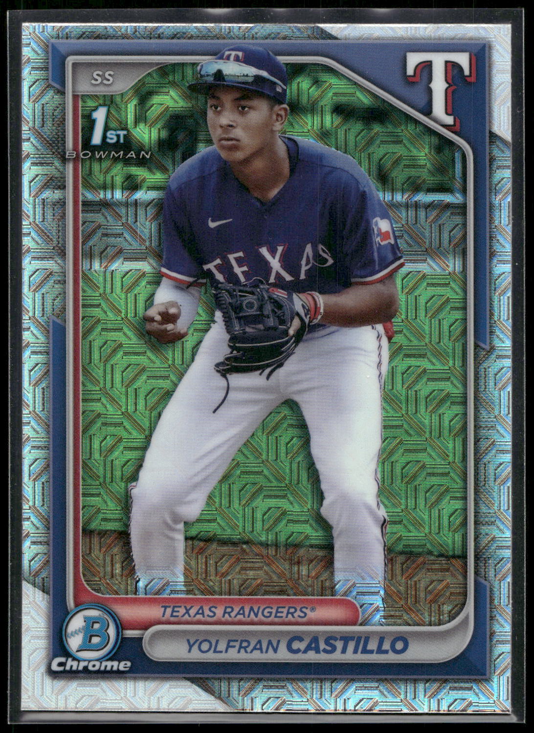 2024 Bowman Chrome #BCP-159 Yolfran Castillo Prospects Mojo Refractors