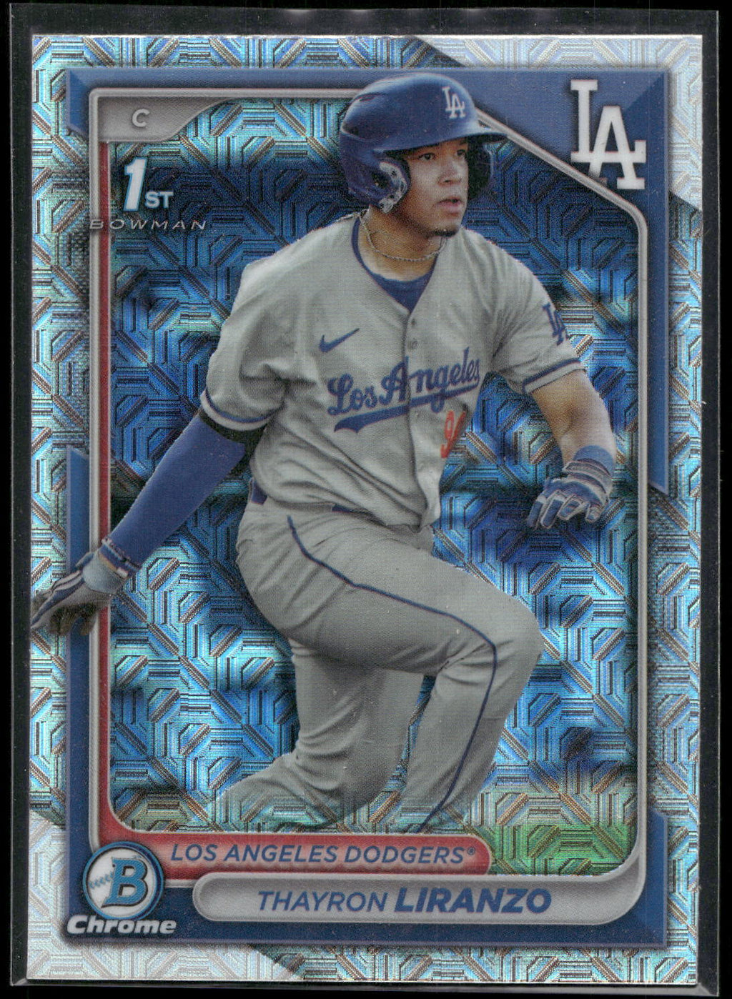 2024 Bowman Chrome #BCP-182 Thayron Liranzo Prospects Mojo Refractors