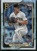 2024 Bowman #67 Quinn Priester Chrome Mojo Refractors