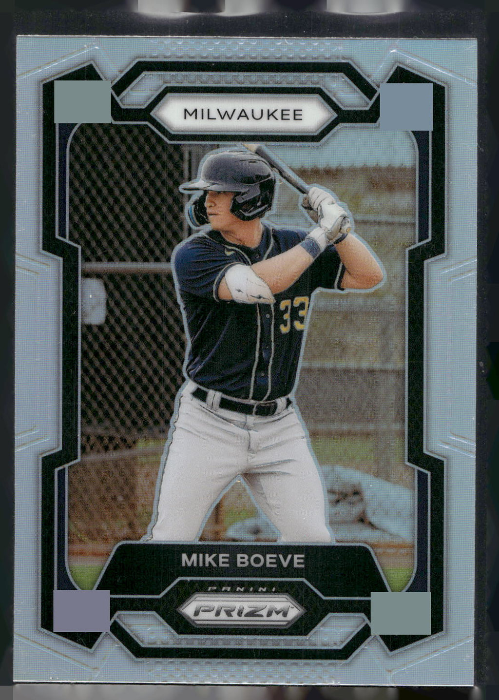 2024 Panini Prizm #107 Mike Boeve Silver Prizms