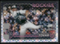 2024 Topps Chrome #105 Ezequiel Tovar X-Fractors