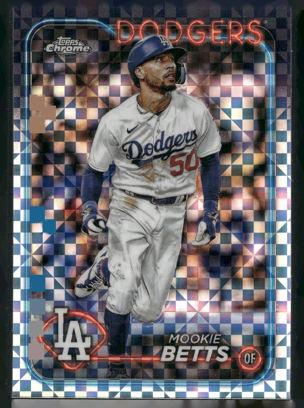 2024 Topps Chrome #296 Mookie Betts X-Fractors