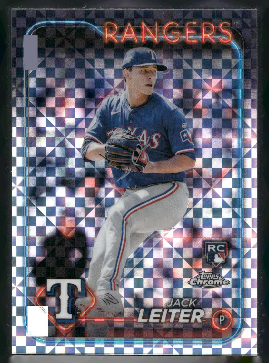 2024 Topps Chrome #111 Jack Leiter X-Fractors