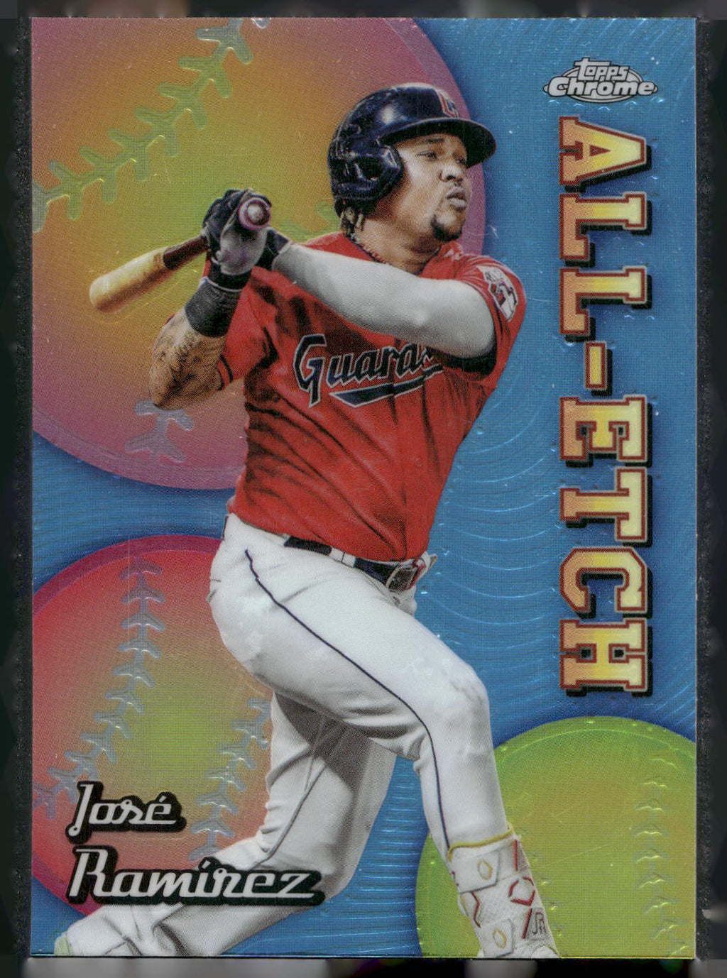 2024 Topps Chrome #CAE-17 Jose Ramirez Chrome All-Etch