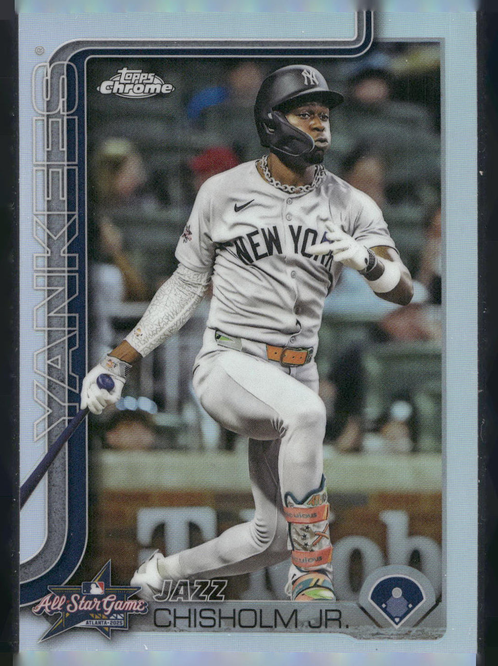2025 Topps Chrome Update #ASGC-22 Jazz Chisholm Jr. 2025 All-Star Game