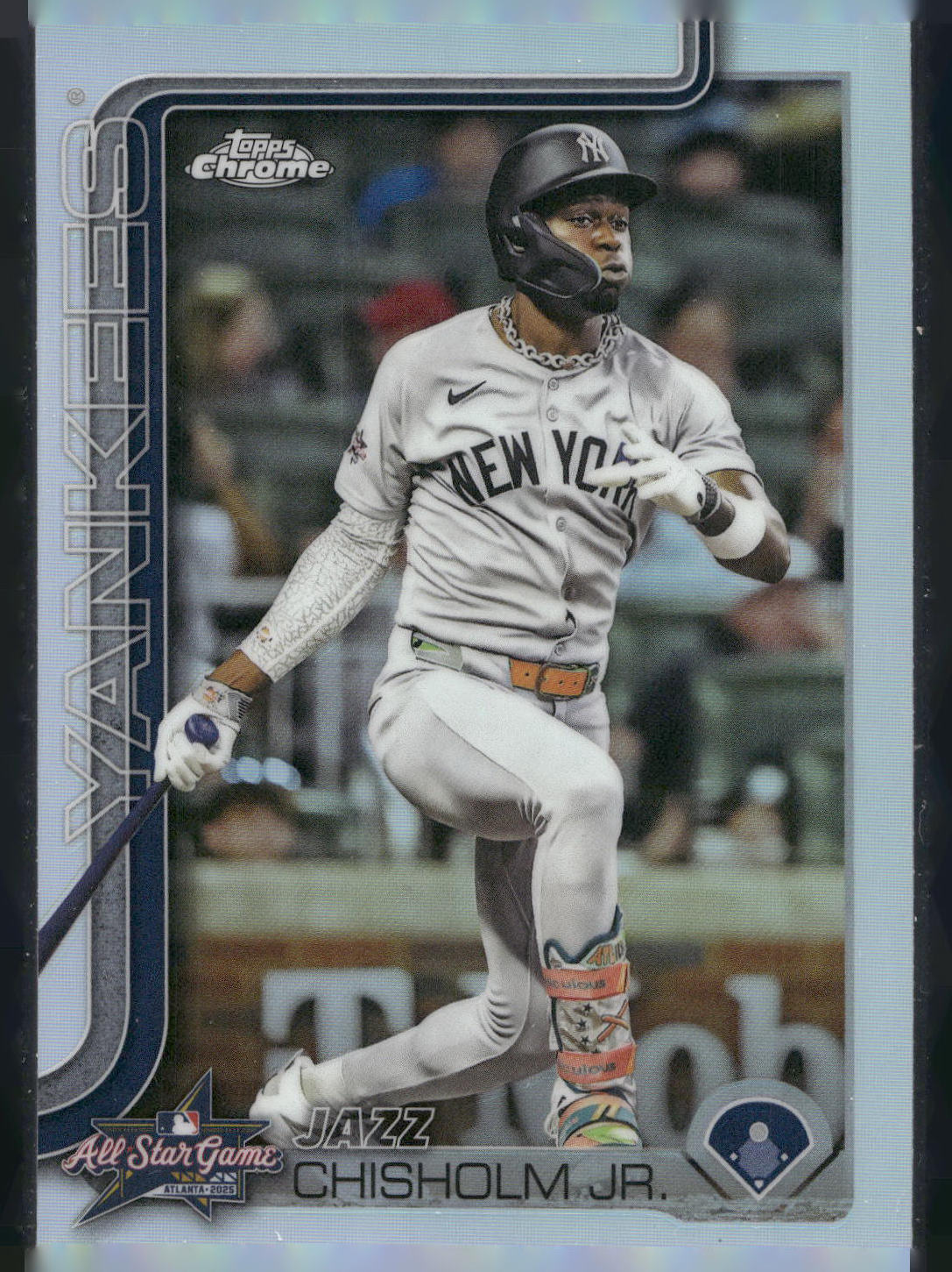 2025 Topps Chrome Update #ASGC-22 Jazz Chisholm Jr. 2025 All-Star Game