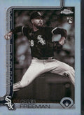 2025 Topps Chrome Update #USC124 Caleb Freeman Sepia Refractors