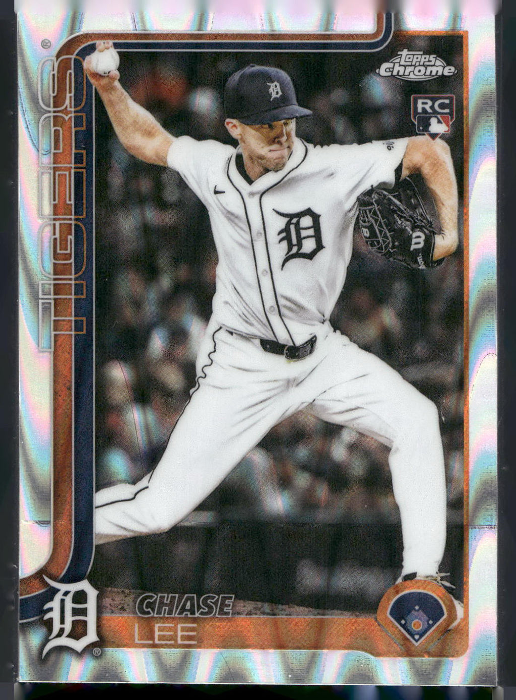2025 Topps Chrome Update #USC43 Chase Lee RayWave Refractor