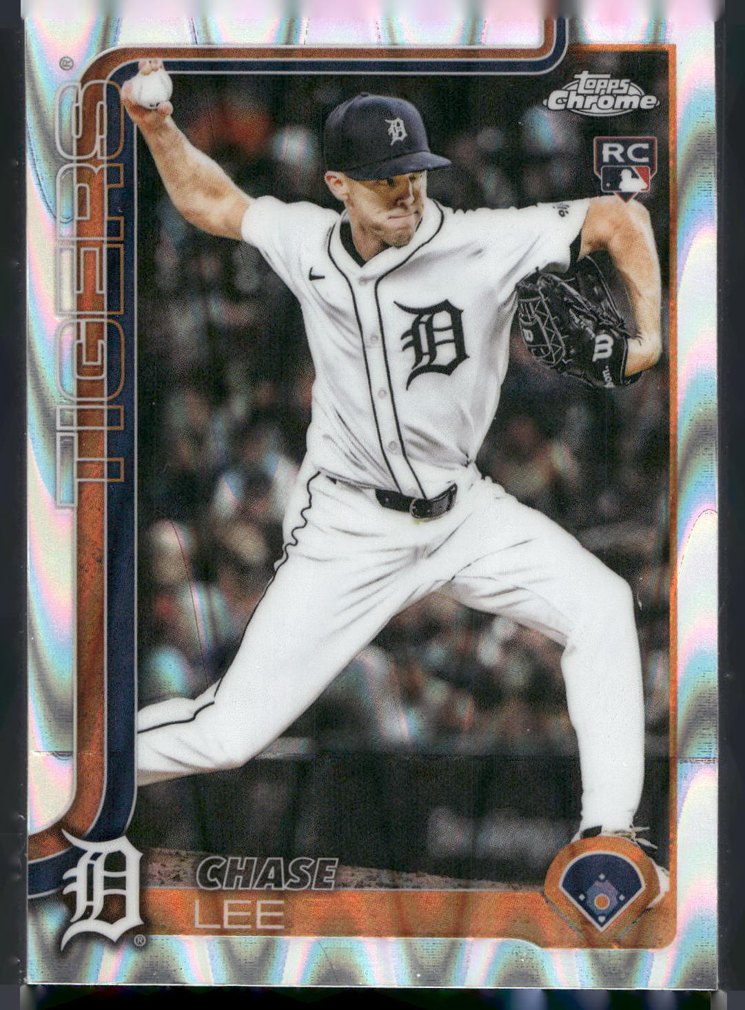 2025 Topps Chrome Update #USC43 Chase Lee RayWave Refractor