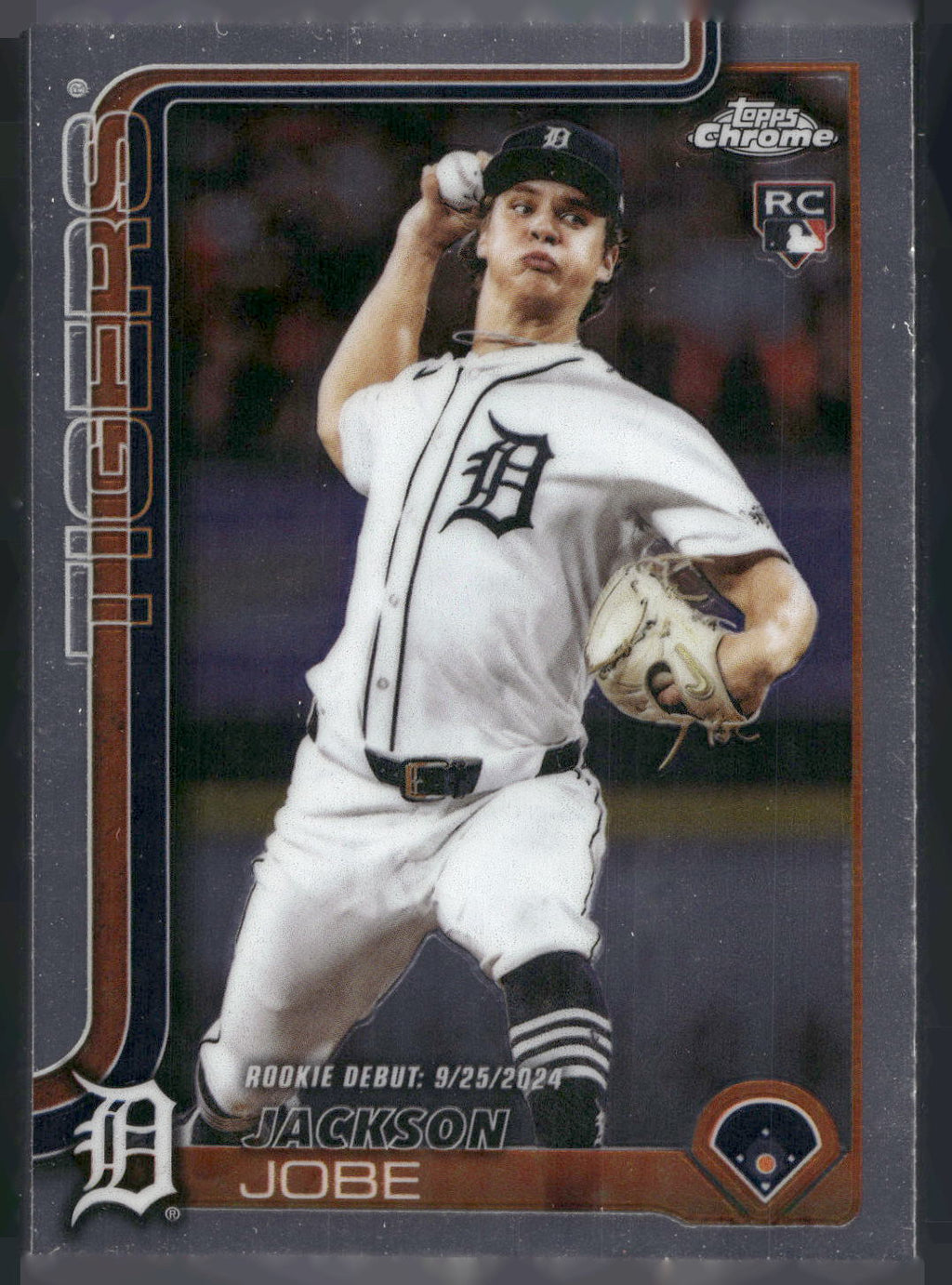 2025 Topps Chrome Update #USC48 Jackson Jobe RayWave Refractor